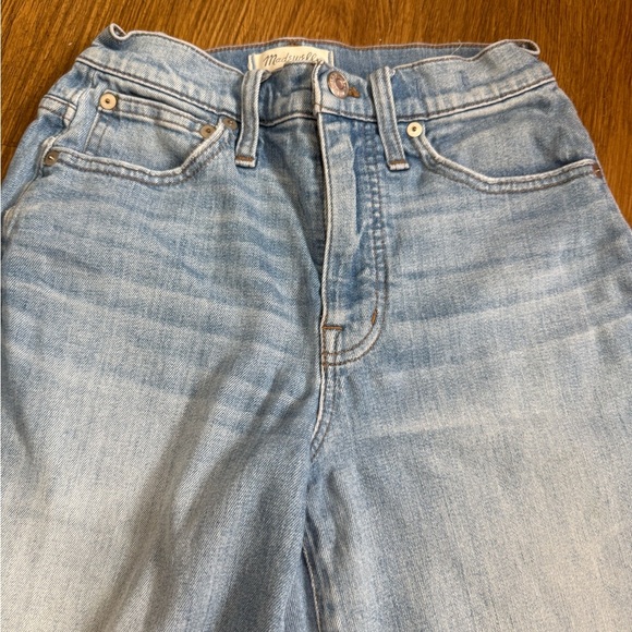 Madewell Women's Light Blue Wide-Leg Jeans - Picture 3 of 16